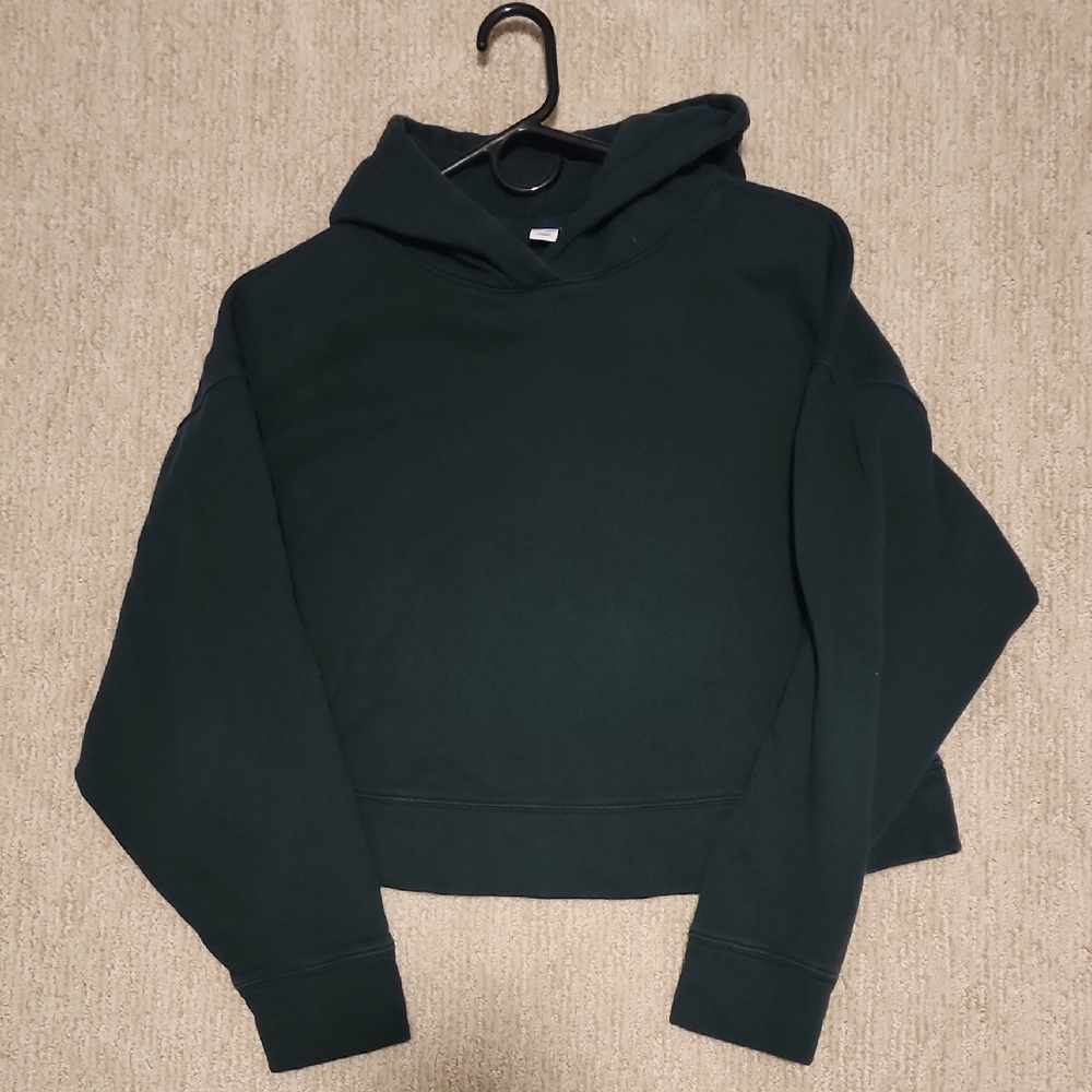 Old Navy Forest Green Hoodie Sweater